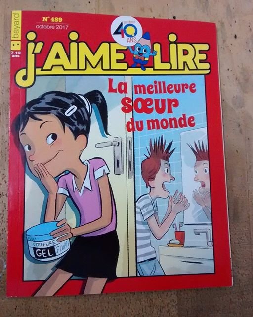 Un récit illustré pour j’aime lire