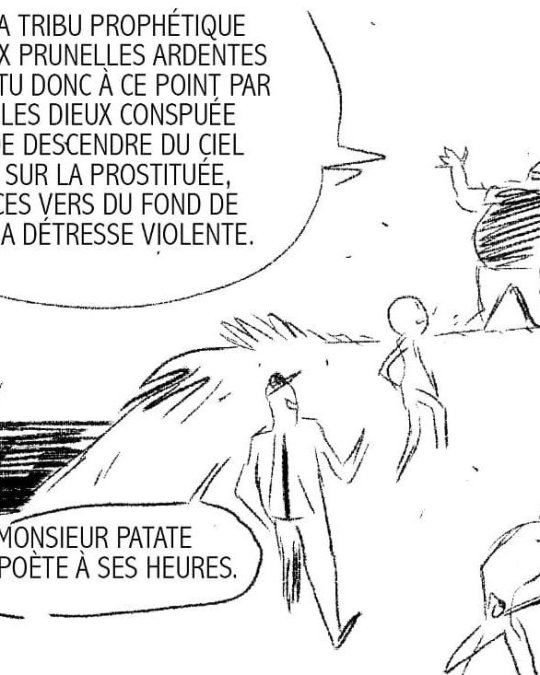 Monsieur patate et la poésie