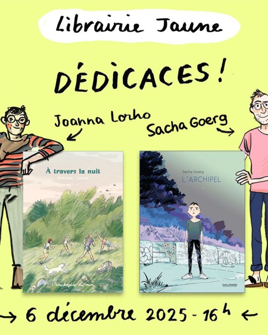 Dédicaces chez Jaune