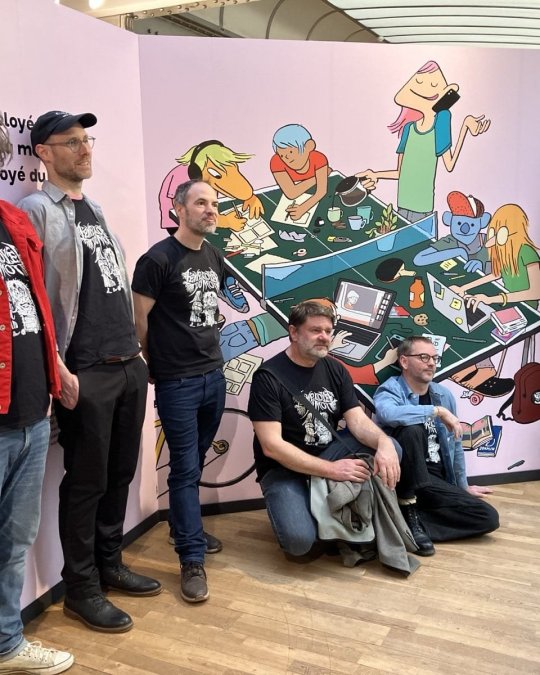 Expo au musée de la Bd