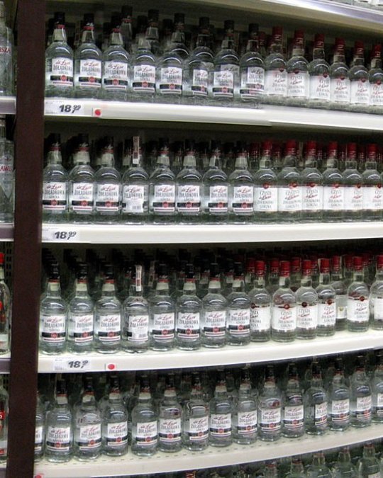 The great wall of vodka