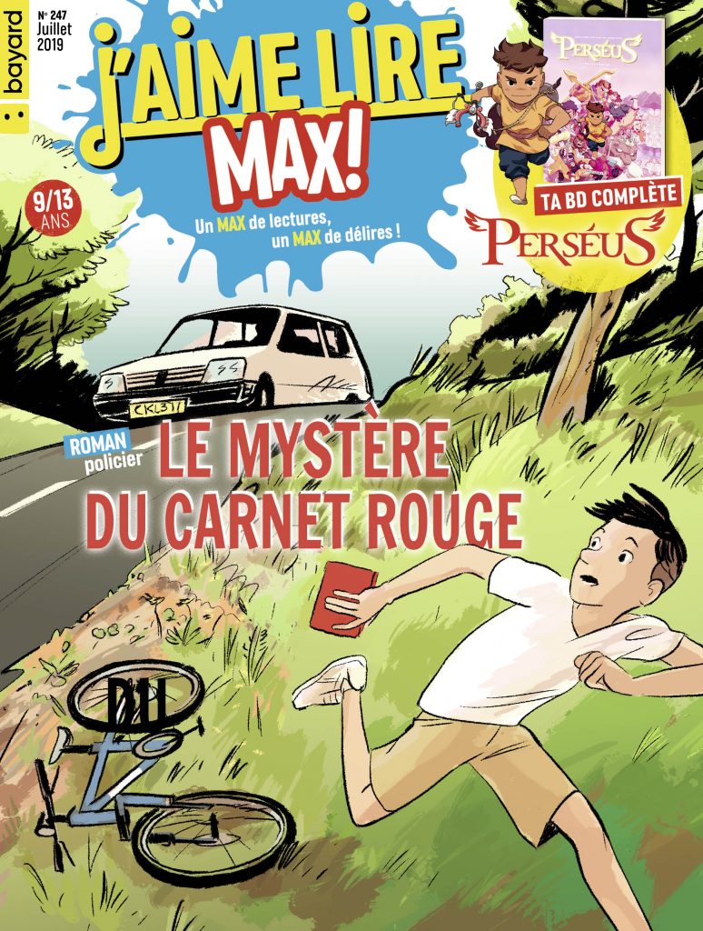 J’aime lire Max : Le mystère du carnet rouge image 1