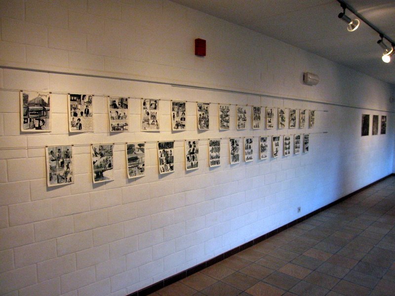 Des pages sur les murs image 8