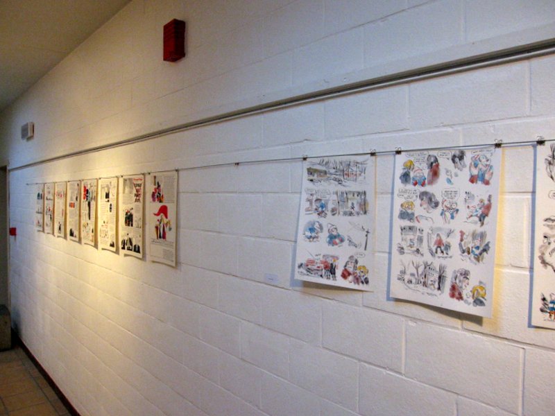Des pages sur les murs image 20