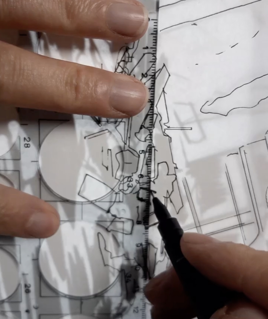 Vidéo de dessin à la règle image 1