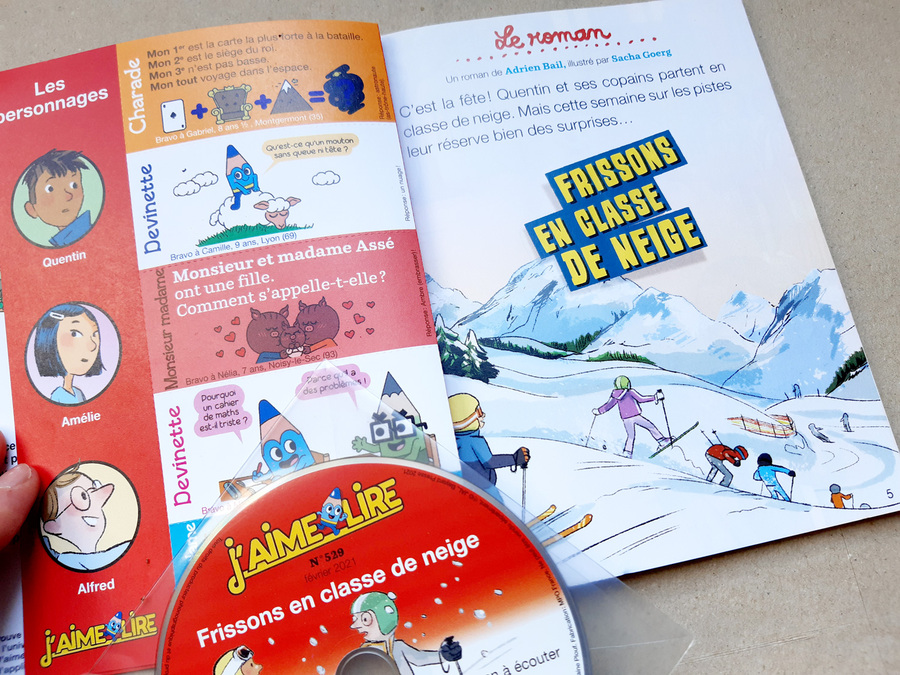 J’aime lire : Frissons en classe de neige image 2